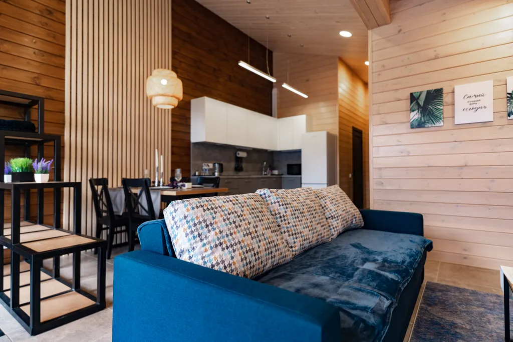 Коттедж 75 м2 на береговой линии бухты Выборгского залива