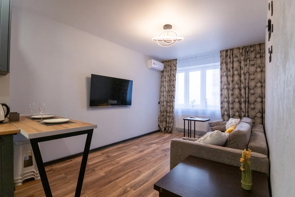 Апартаменты с новом ремонтом на четверых