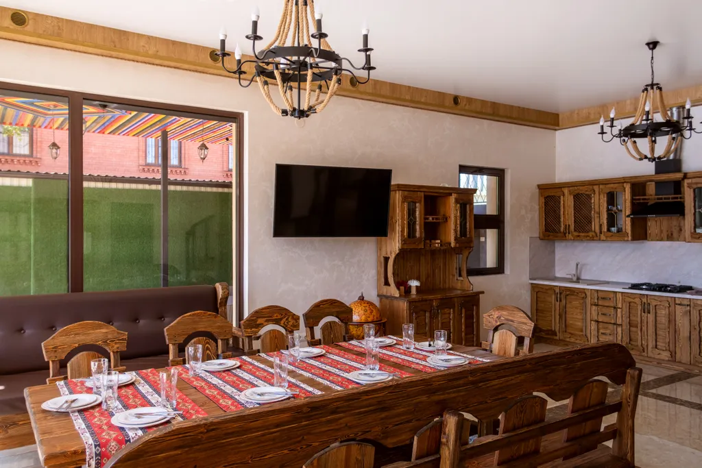 Коттедж, бассейн теплый, баня для семейного отдыха до 8 гостей