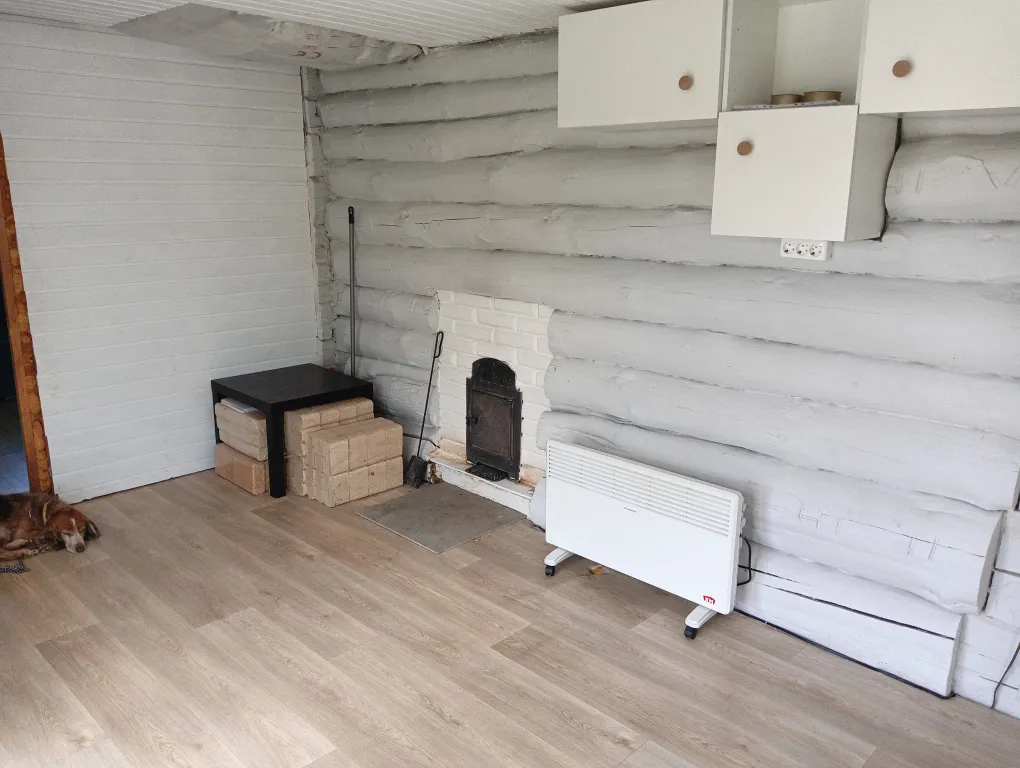 Дом-баня с банным чаном у Онежского озера