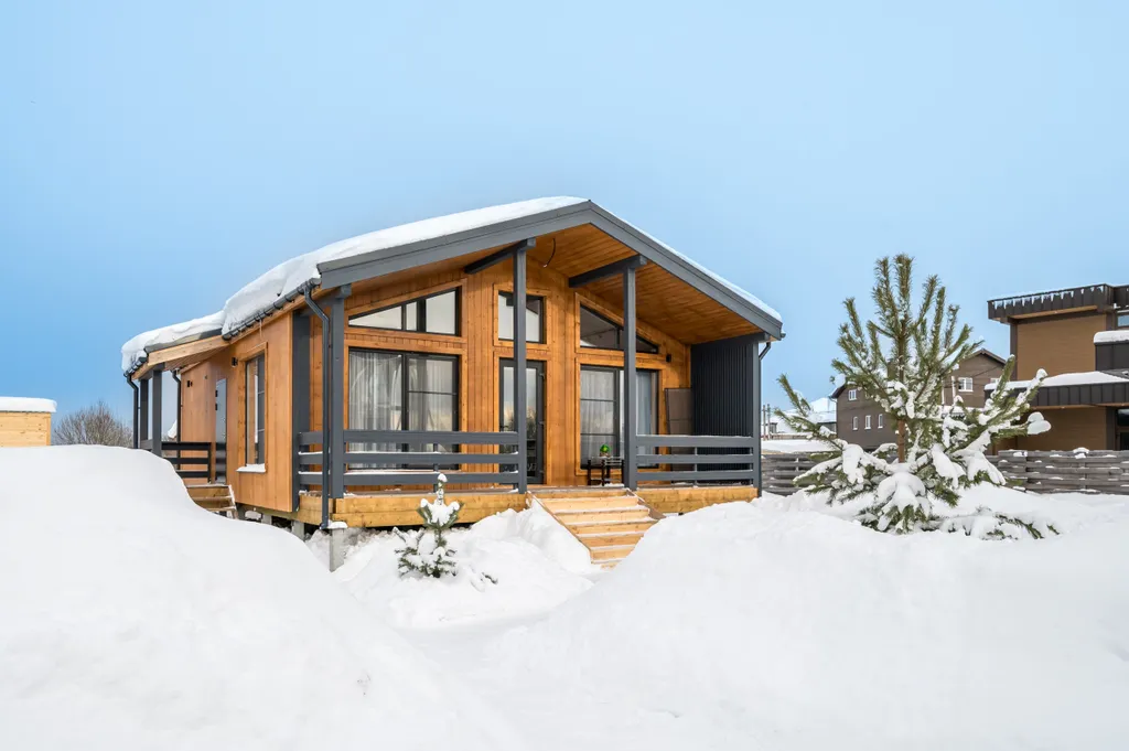 Коттедж Дом-шале в Сорочанах с чаном — аренда посуточно в Ильинское