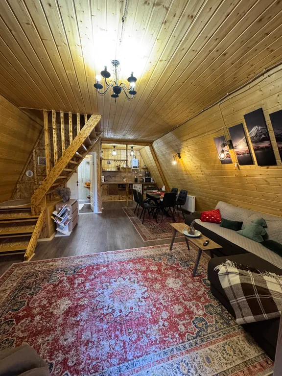 Коттедж Двухэтажный A-Frame шале посреди заповедного леса вблизи Эльбруса — аренда посуточно в Терскол