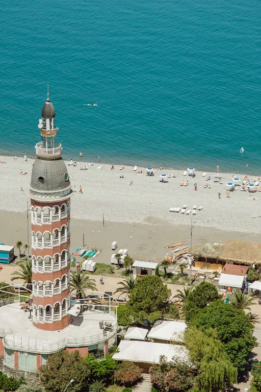 Студия с видом на море