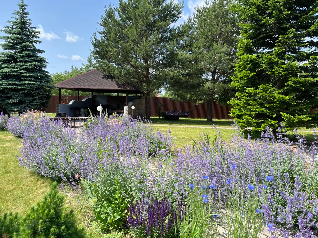 Коттедж в саду