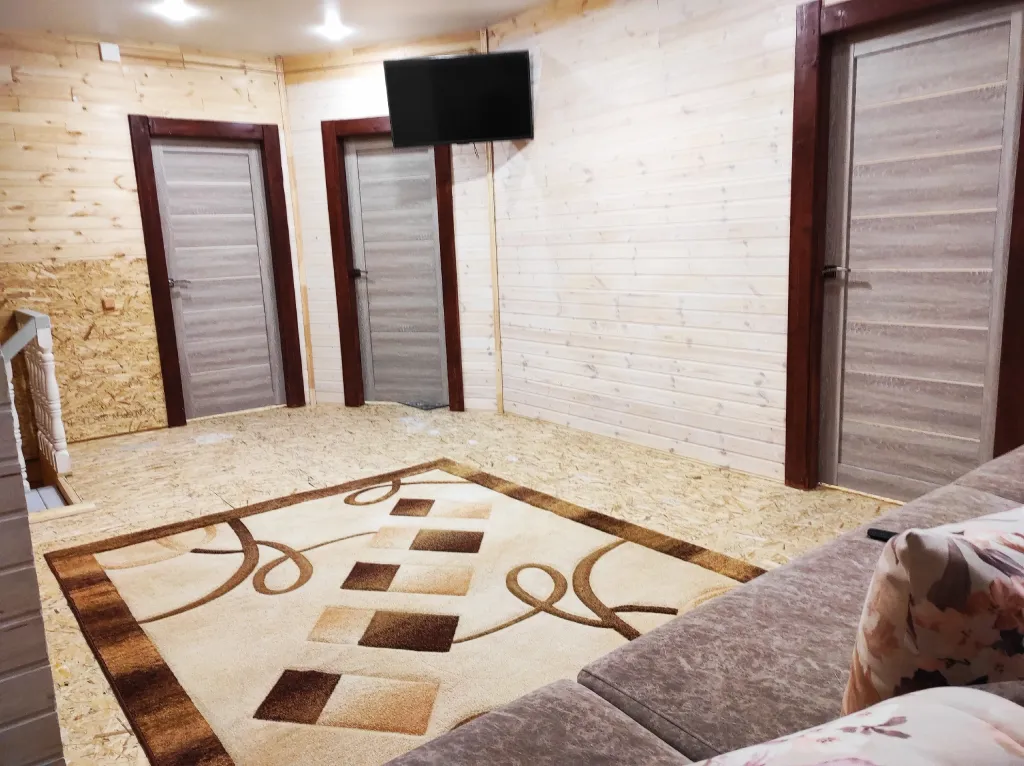 Комфортабельный просторный, кедровый коттедж на Усадьбе у костра