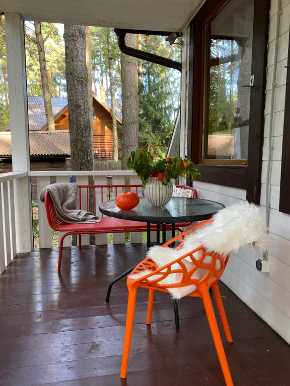 Загородный дом в соснах недалеко от Москвы