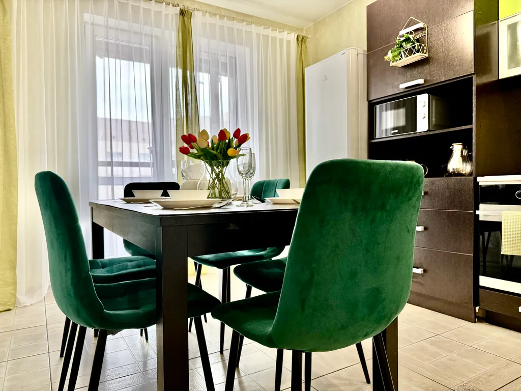 Уютная квартира в центре рядом с ТРЦ Аура