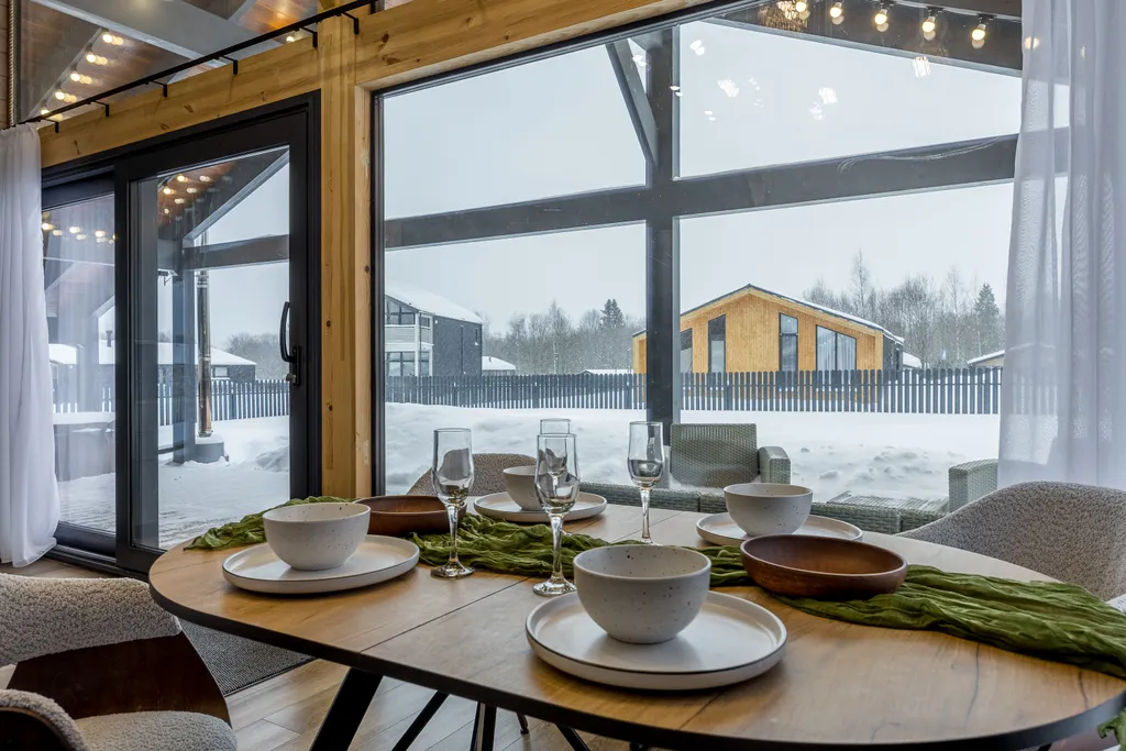 Дом с купелью и сауной