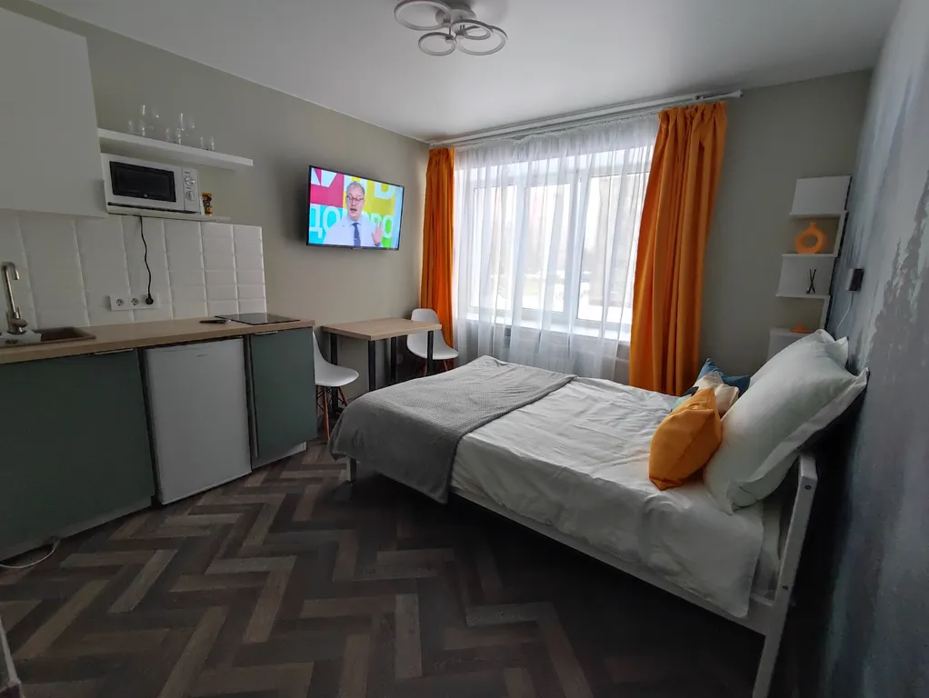 Уютная студия рядом с лесом