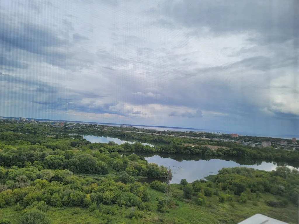 Уютная студия у парка молодежный с видом на реку