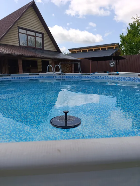 Дом возле Минска с баней-сауной, купель с аэро массаж