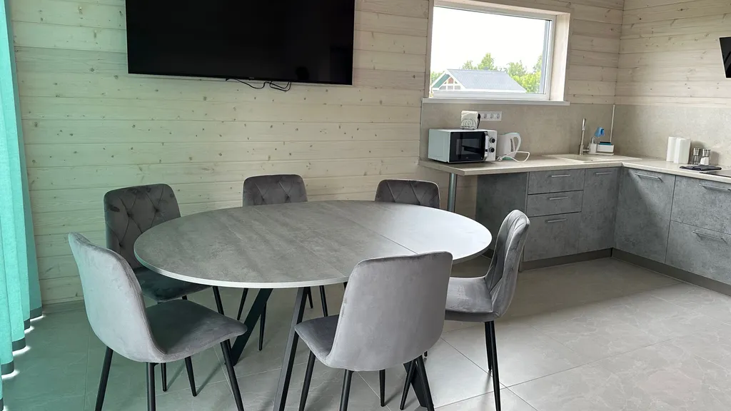 Коттедж на берегу Волги с сауной