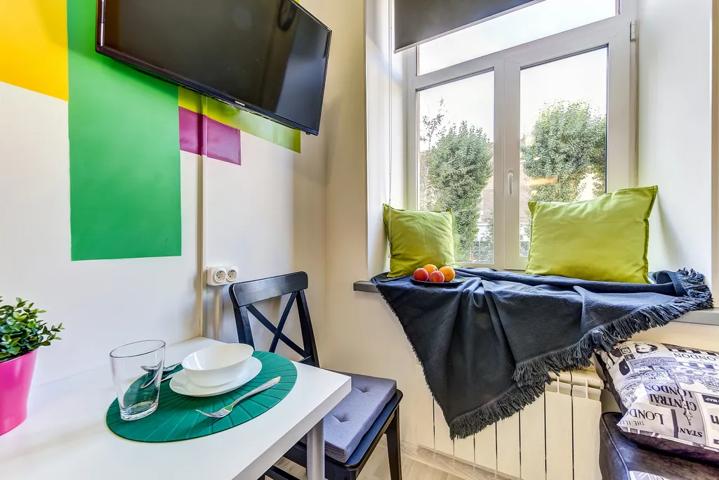 Квартира Квартира Уютная студия у метро Лиговский проспект — Санкт-Петербург