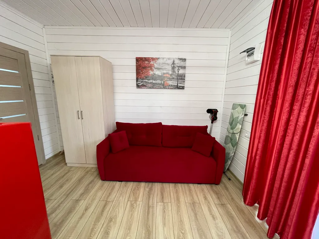 Эко дом под ключ на море на 4 человека, красный бархат