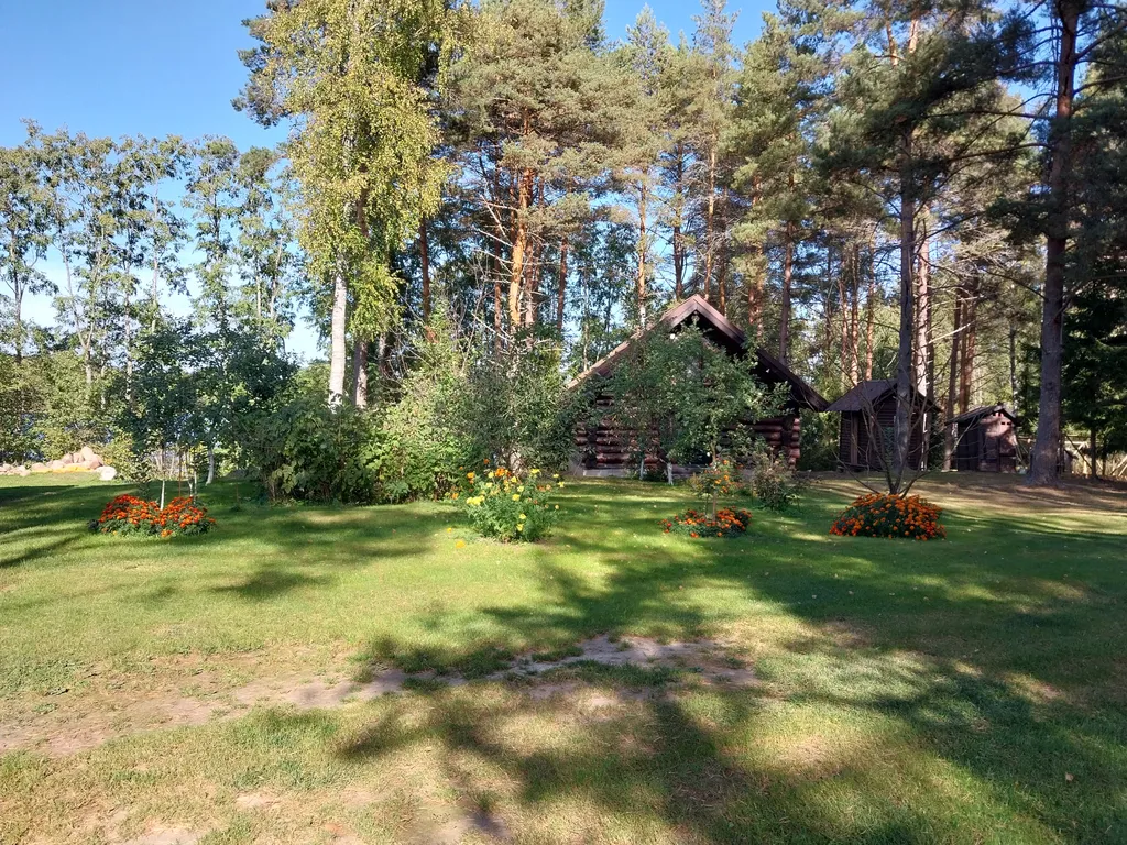 Коттедж на берегу озера Глубокое