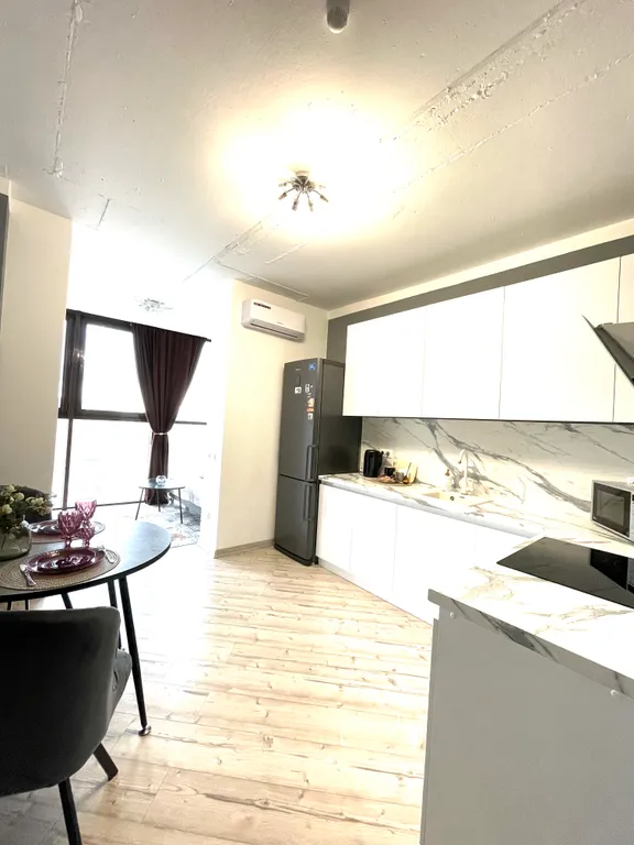 Квартира Квартира Шикарная видовая евродвушка 24 этаж в ЖК Маршал — Краснодар