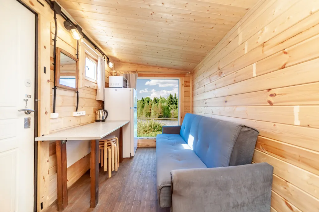 Домик с баней