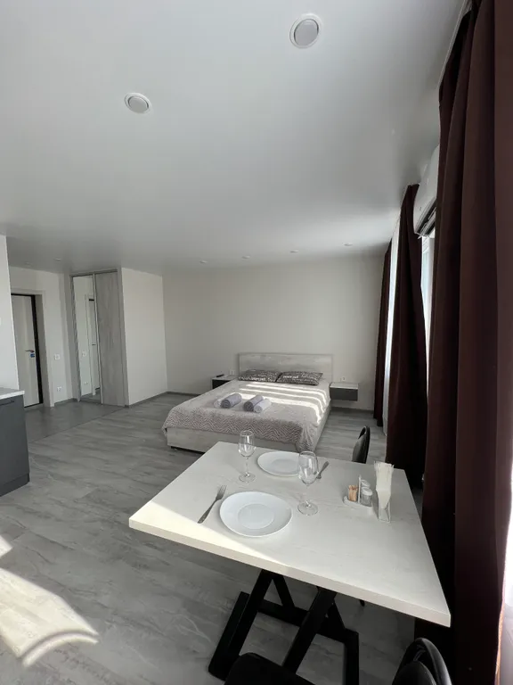 Новая уютная студия с живописным видом