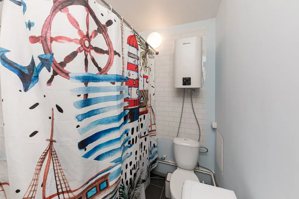 Студия с видом на озеро