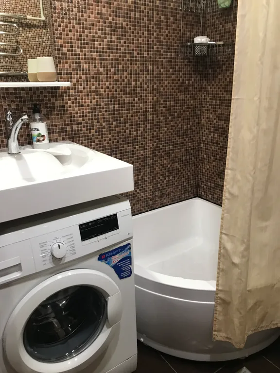 Просторная квартира с 3 отдельными кроватями