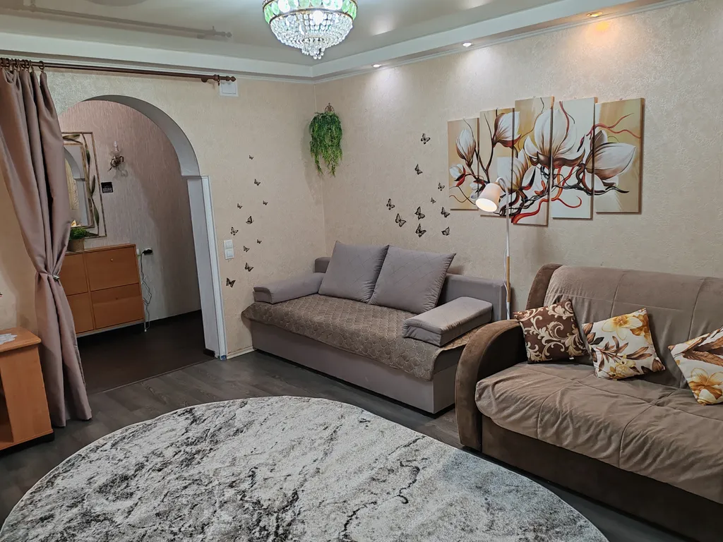 Уютная трёхкомнатная квартира