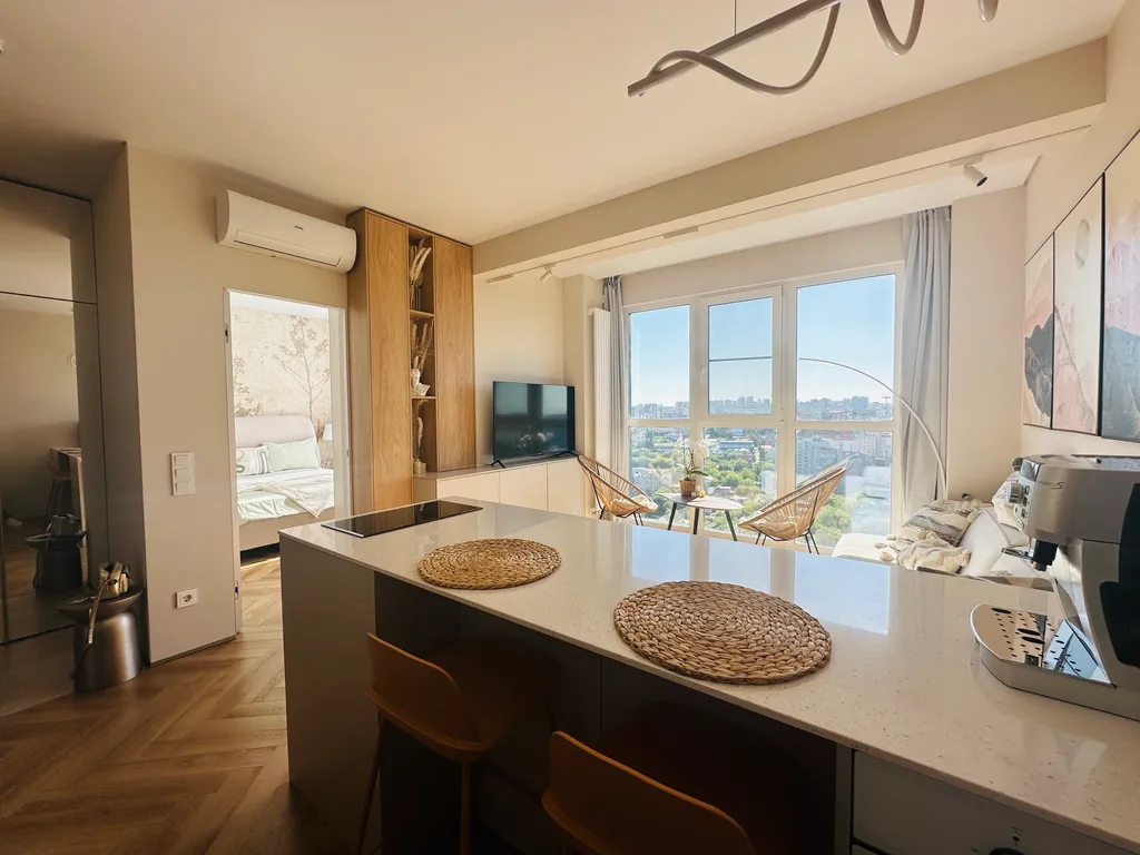 Панорамный апартамент на 18 этаже