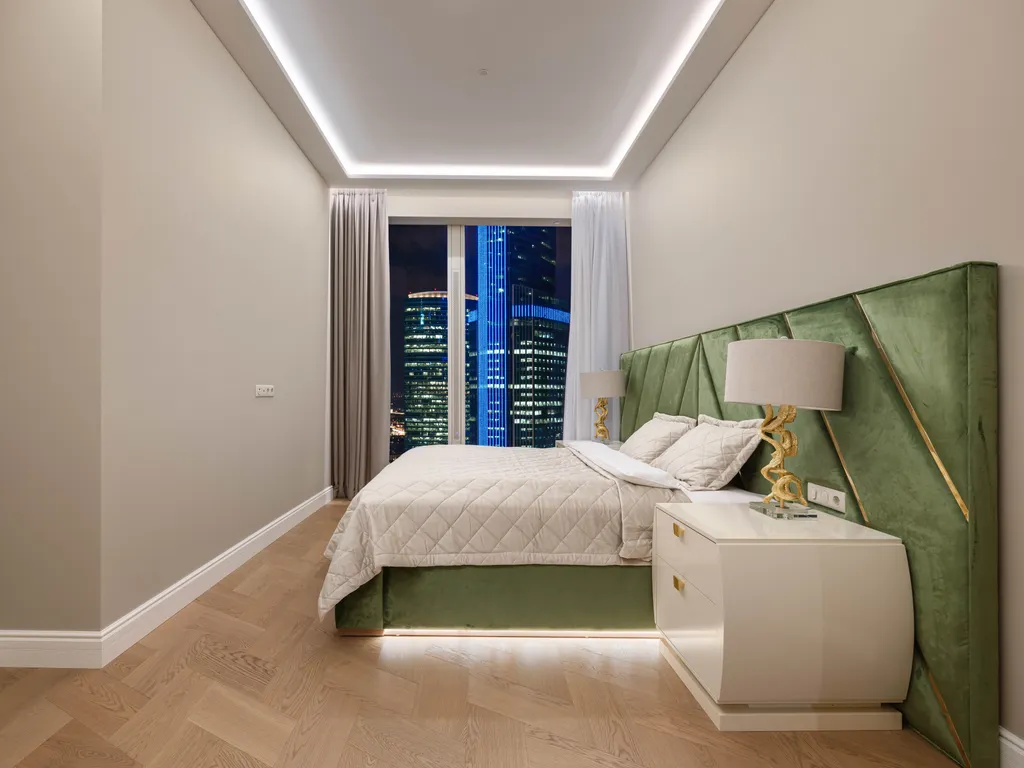 Просторный апарт с шикарным видом на башни