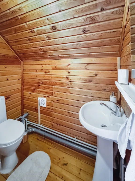 Коттедж Загородный дом на берегу озера — Машезеро