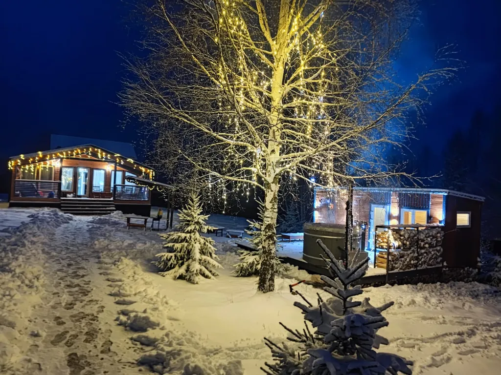 Коттедж Дом в Берёзовой роще амбар-хаус — Дмитровское