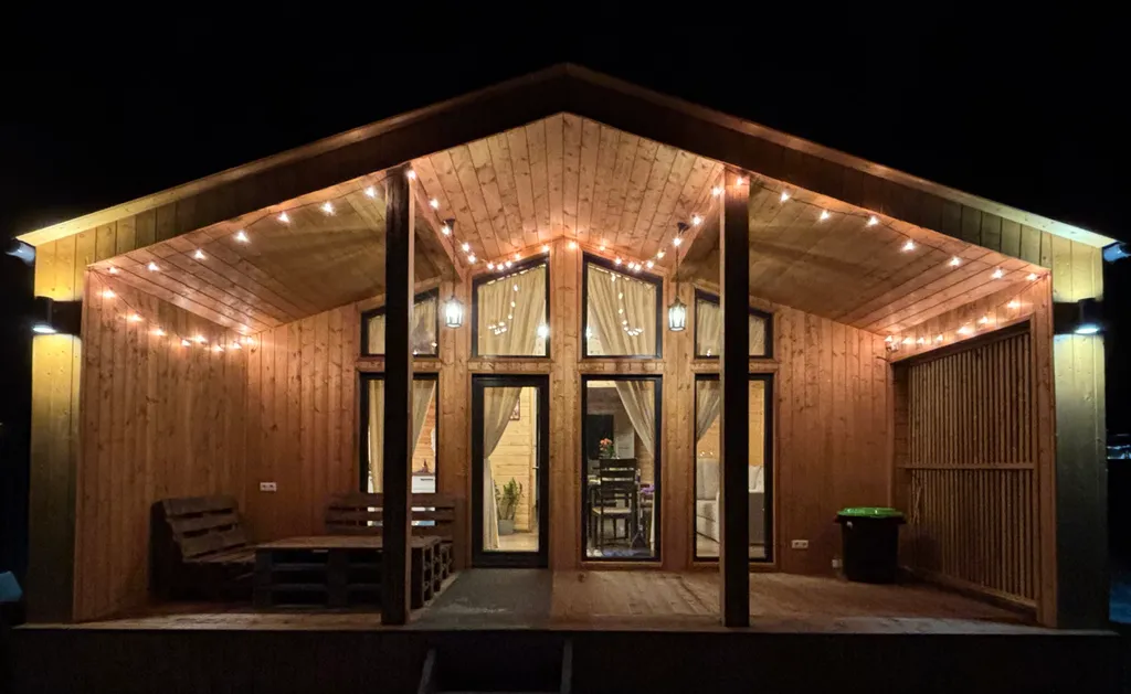 Коттедж Уютный домик барнхаус с сауной — Ломоносов