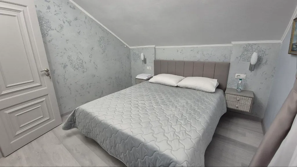 Коттедж Перламутр с сауной и 4 спальнями