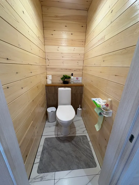 Современный дом с видом на горы