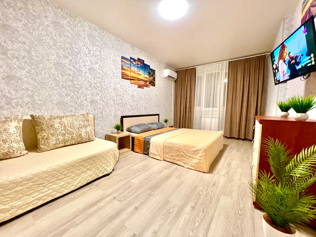 Уютная квартира в новом высотном доме ЖК Академический — аренда посуточно в Самара