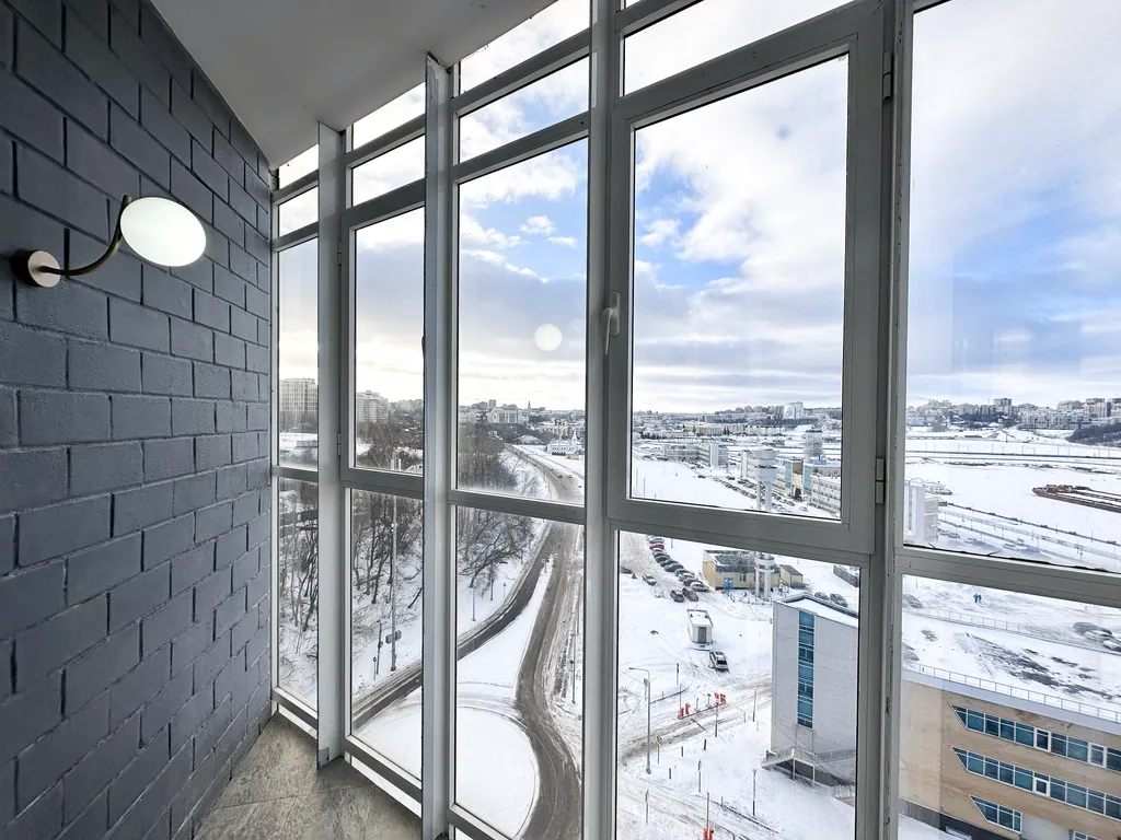 Элитная евродвушка с дизайнерским ремонтом на берегу реки Волга