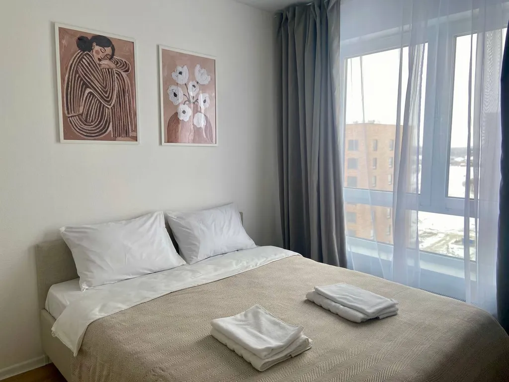 Квартира Свежий лотос евродвушка — аренда посуточно в Новоселье