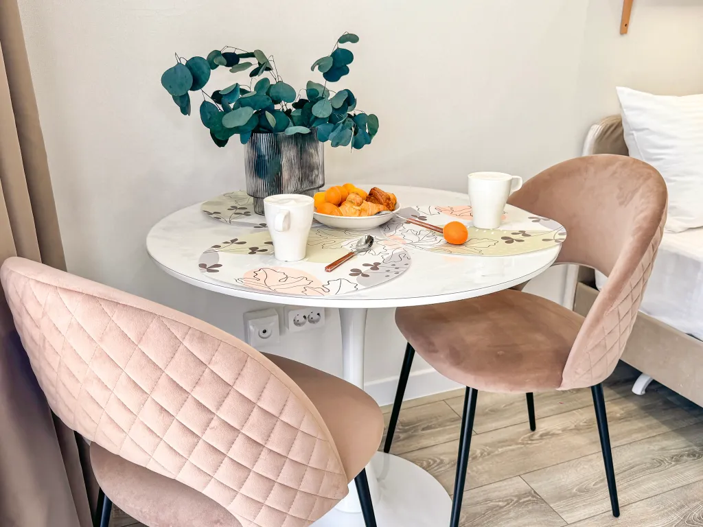 Уютная студия Мята с видом на горы