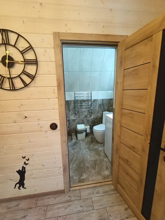 Домик в стиле А-frame шалаш