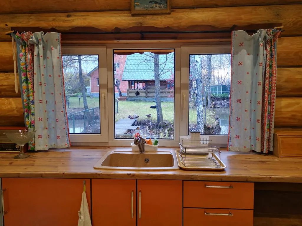 Коттедж Коттедж Настоящая русская изба Николаича — Рузино