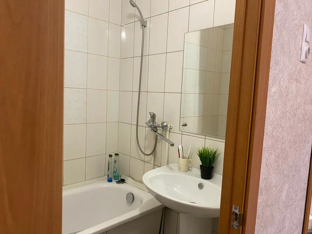 Однокомнатная квартира с баром-кухней