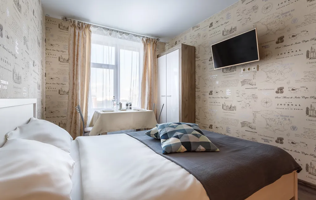 Квартира Комфортабельная студия на 24-м этаже — аренда посуточно в Красногорск