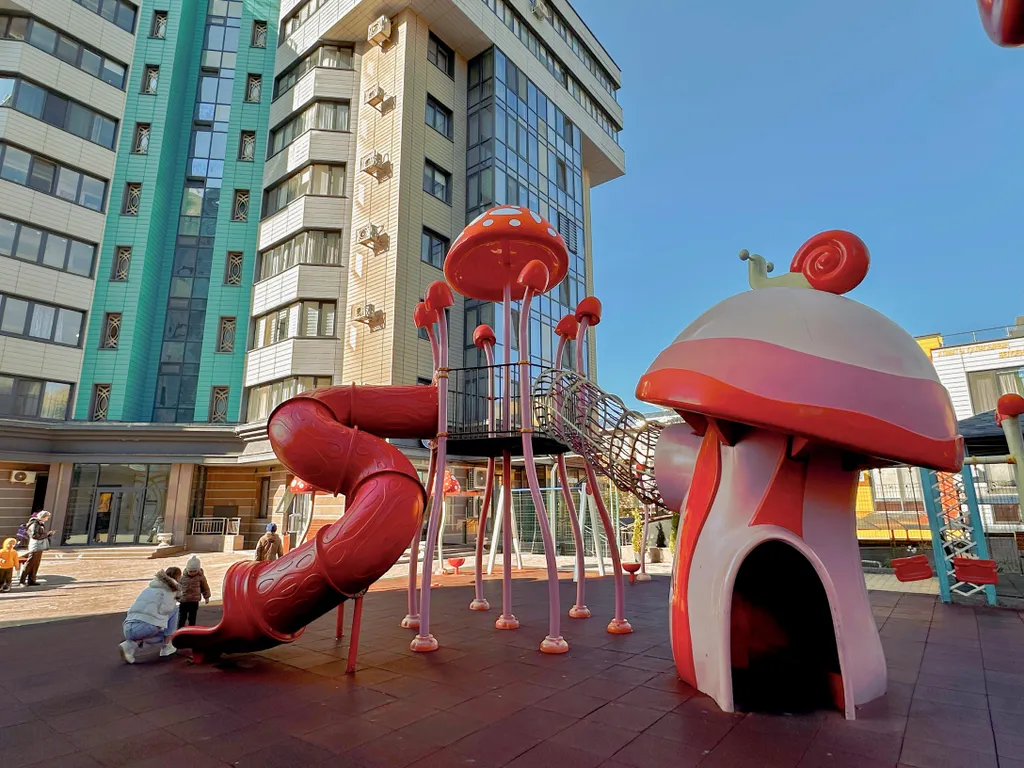 Квартира ЖК «Elif Towers» вид из окна горы, центр Арбат & питьевая вода подарок — Алматы