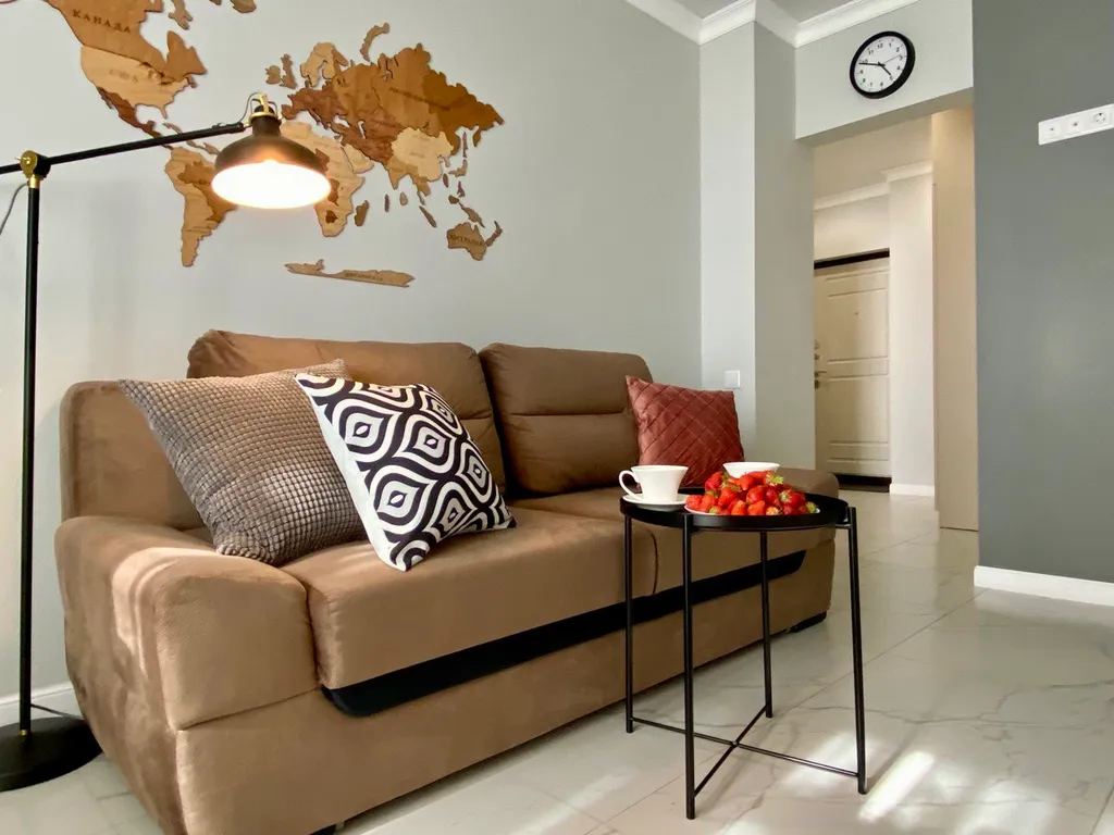 Уютная евро двухкомнатная квартира в ЖК Сердце Ростова