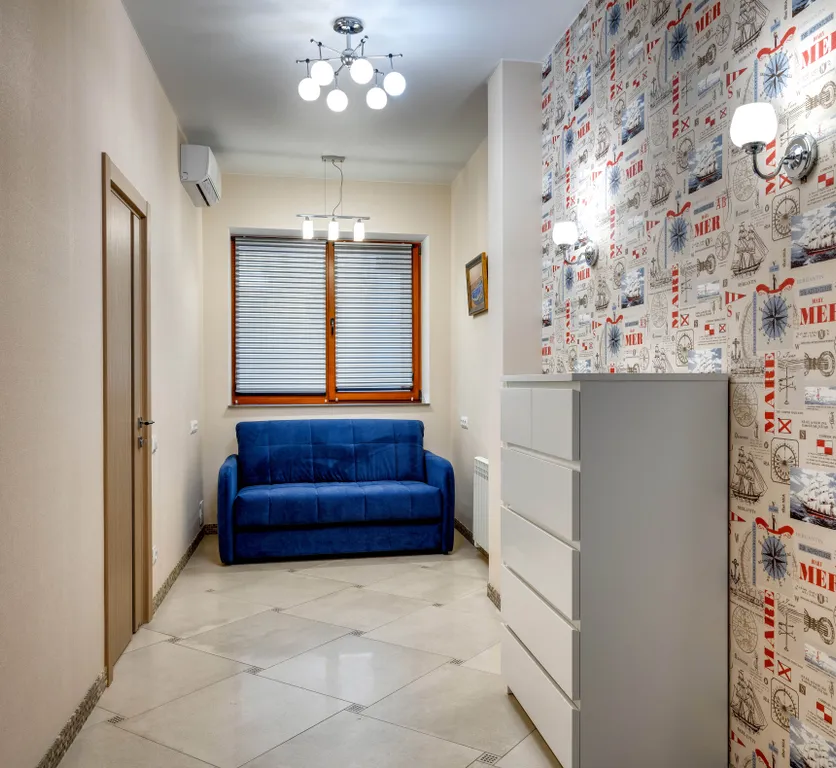 Современная 3-комнатная квартира с видом на море № 74