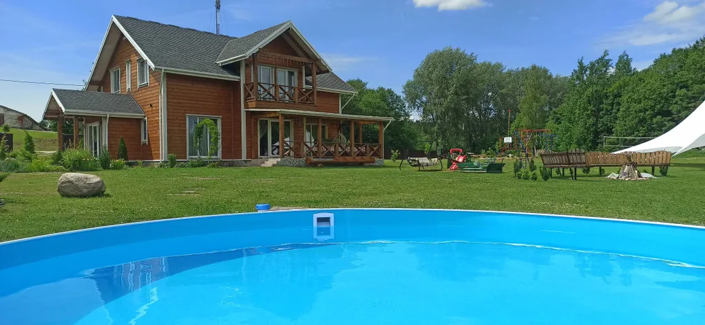 Усадьба с баней и бассейном Фальварак Бульбаша под Минском