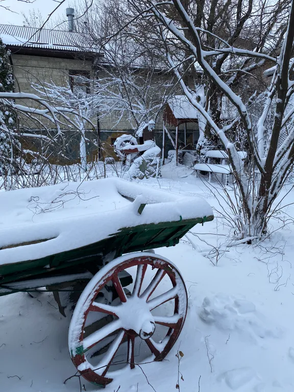 Гостиница с садом и баней