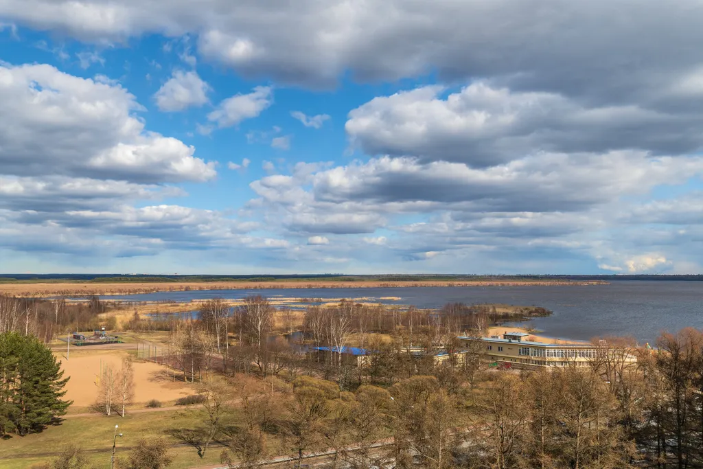 Квартира "Панорама" на последнем этаже с шикарным видом на озеро