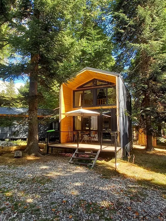 Коттедж Комфортабельный коттедж в лесопарковой части поселка Архыз — Архыз