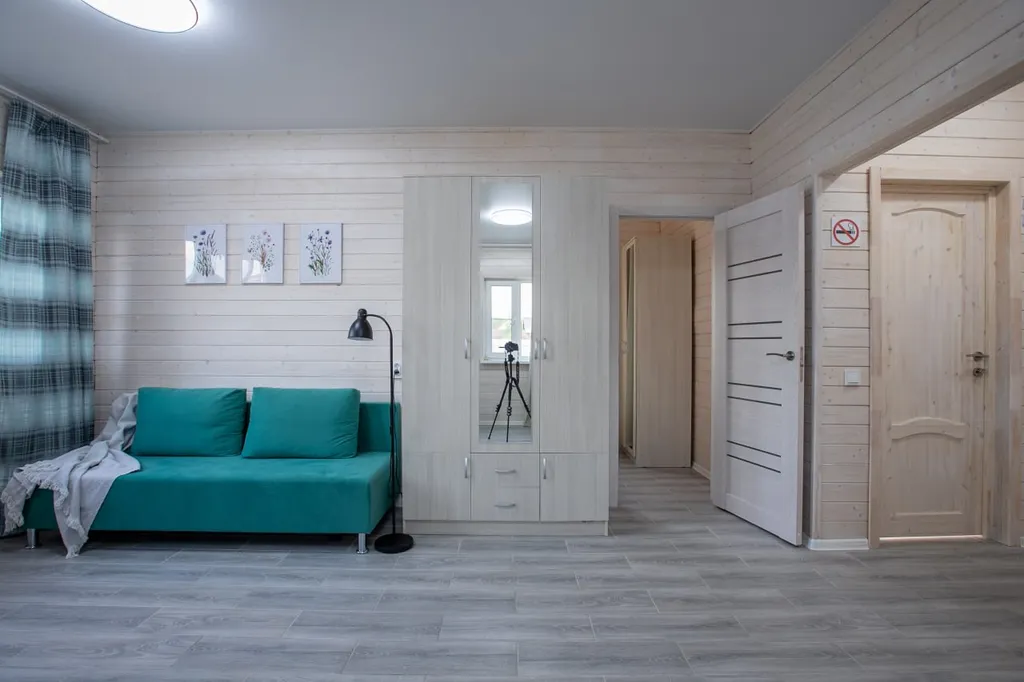 Уютный дом с сауной рядом с лесом и пляжем