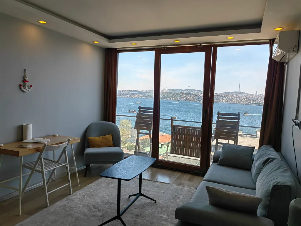 Квартира Panoramik Boğaz Manzaralı Taksim Studyo Daire — аренда посуточно в Стамбул