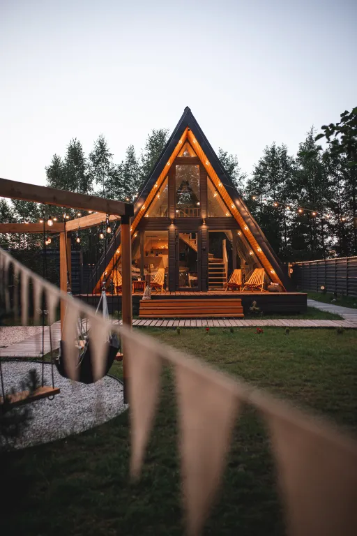 Коттедж Сканди люкс, дом с камином и видом на лес. LESNOVO — аренда посуточно в Владимир